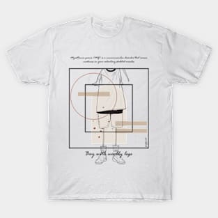 Boy with wobbly legs version 9 T-Shirt